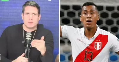 Paco Bazn dispar con todo contra Renato Tapia