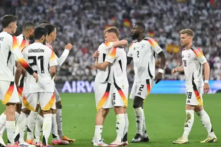 Alemania derrot 5-1 a Escocia.