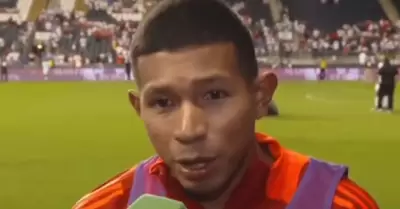 Edison Flores habla tras triunfo de la seleccin peruana