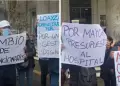 Indignados! Trabajadores del Hospital Arzobispo Loayza exigen cambio de funcionarios tras supuesta mala gestin