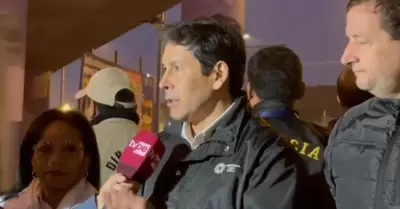 Ministro Demartini justifica el silencio de Dina Boluarte ante la prensa.