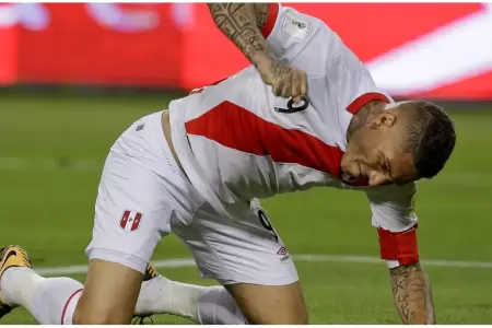 Paolo Guerrero en la lista de los futbolistas ms 'viejos' de la Copa Amrica