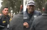 A empujones! Seguridad de Rafael Lpez Aliaga agrede a periodista en develacin de estatua de Luis Castaeda