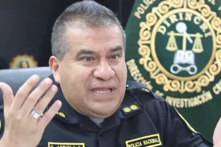 Jefe Estado Mayor de la PNP, general scar Arriola Delgado