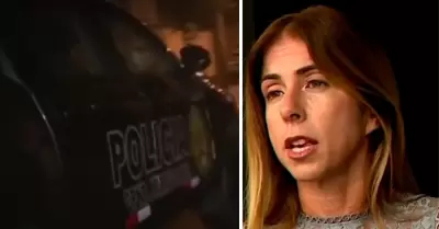 Fiorella Cayo es detenida por la Polica Nacional tras conducir en estado de ebr