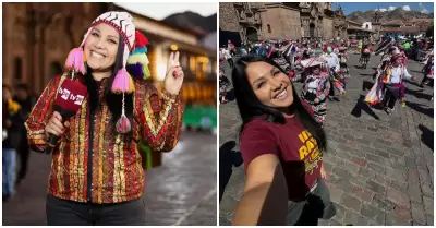 Tula Rodrguez es criticada por conducir el Inti Raymi sin entender su contexto