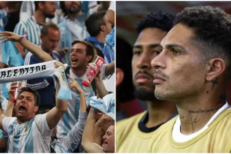 Argentinos piden derrota de su seleccin para clasificar a Per