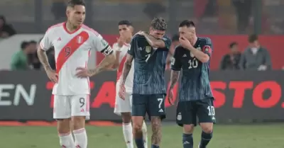 Los terribles antecedentes de Per frente a Argentina.