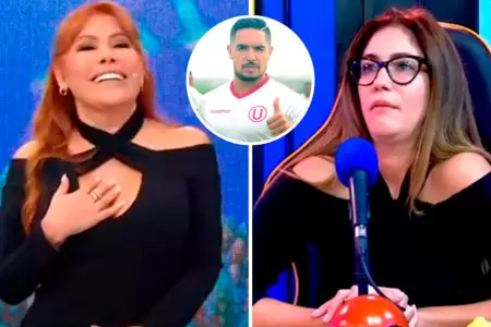 Magaly Medina califica de amante a Tilsa Lozano.