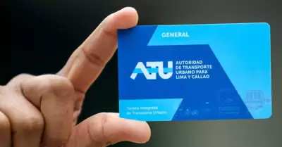 La tarjeta nica de la ATU ser implementada de forma paulatina.
