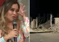 Lo hizo de nuevo! Ethel Pozo se conmueve EN VIVO tras fuerte sismo de magnitud 7.0 en Arequipa