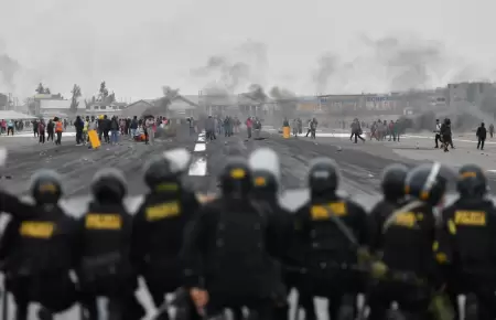 Protestas contra Dina Boluarte.