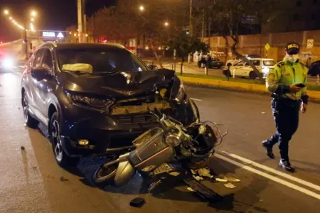 Accidente de trnsito en Lima