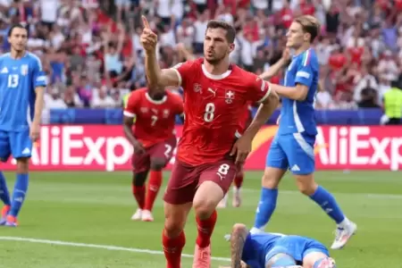 Suiza elimin a Italia, vigente campen, de la Eurocopa 2024.
