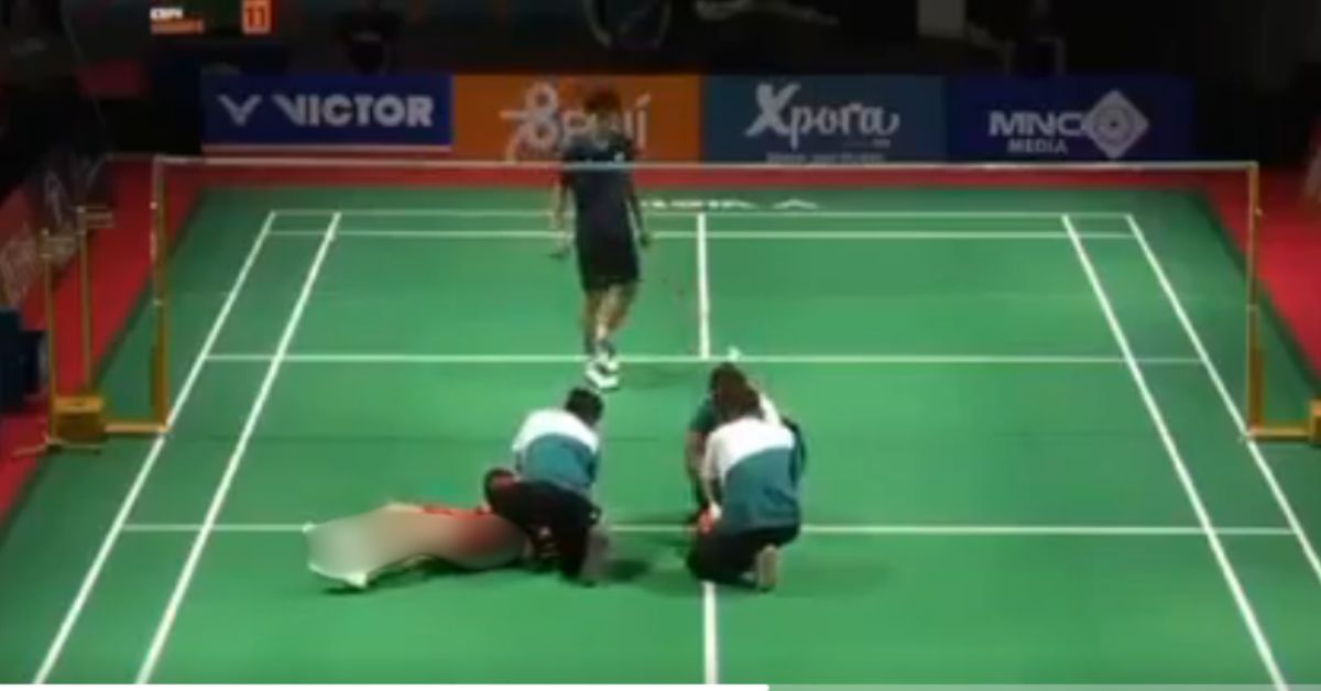 ¡Trágico! Jugador de bádminton pierde la vida por un paro cardíaco en ...