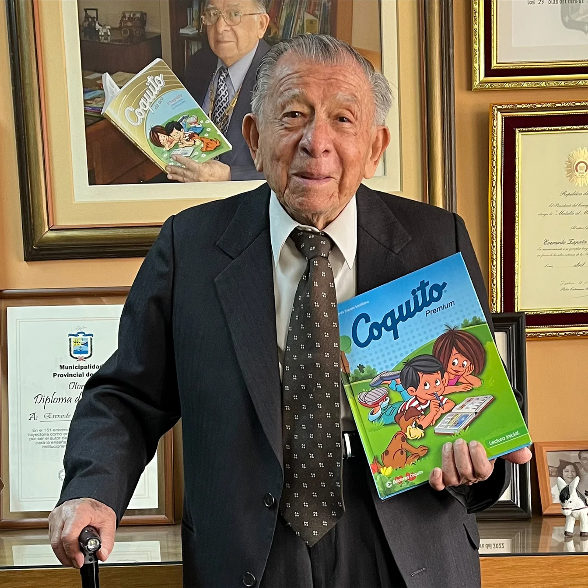 El creador de coquito ha realizado numerosas ediciones del libro