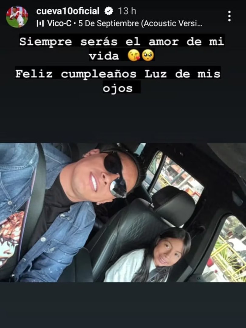 Yoshimar Yotn en el cumpleaos de la hija de Christian Cueva y Pamela Lpez