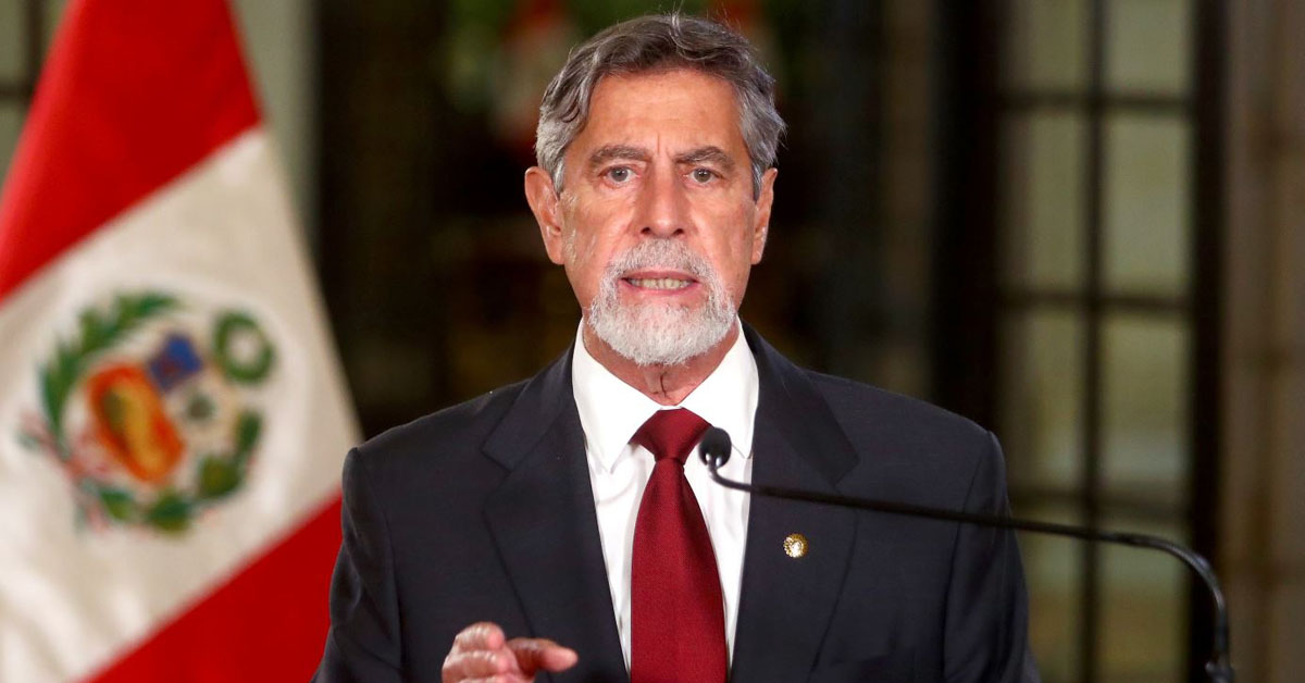 Francisco Sagasti: Oficializan levantamiento del fuero contra expresidente para ser procesado por abuso de autoridad