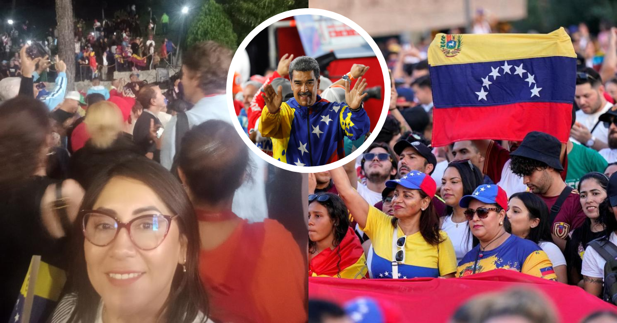 Kelly Portalatino defiende reelección de Nicolás Maduro como presidente de Venezuela: "No al bloqueo"