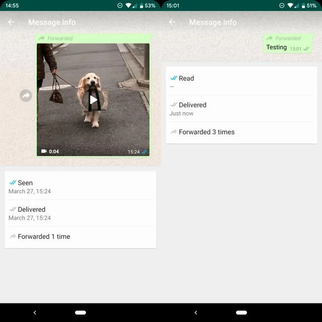 As sera la nueva funcin que se viene probando en la beta de WhatsApp.