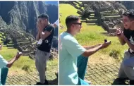 Romance en las alturas! Pareja se propone matrimonio mutuamente en Machu Picchu