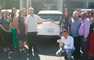 Impactante! Empresario regal autos 0 km a sus empleados por sus esfuerzos y lealtad