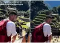Escndalo en Machu Picchu! Turista israel es captado orinando en santuario histrico