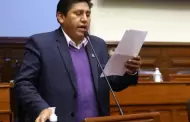 Wilson Quispe: Junta de Portavoces revoca expulsin de Per Libre a congresista