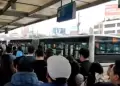 Los Olivos: Bus del Metropolitano termina varado en estacin Naranjal tras avera en su batera