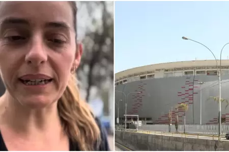 Chilena critica condiciones del Estadio Nacional de Per