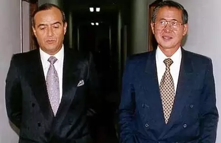 Vladimiro Montesinos y Alberto Fujimori