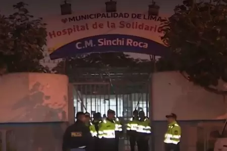 Asesinan a vigilante de Hospital Sinchi Roca en Comas.