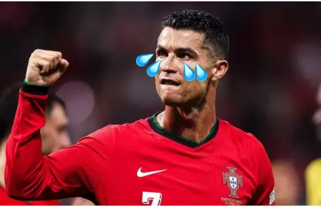 Cristiano Ronaldo y su reaccin tras perder su ltima Eurocopa