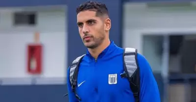 Pablo Sabbag no pudo jugar con Alianza Lima en el Torneo Apertura.