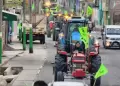 Movilizaciones en Islay: Agricultores salen con tractores en protesta contra el proyecto minero Ta Mara