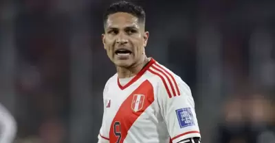 Paolo Guerrero jug con 40 aos la ltima Copa Amrica.