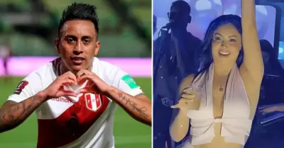 Christian Cueva reaparece en medio de rumores de un romance con Pamela Franco.