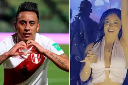 Christian Cueva reaparece en medio de rumores de un romance con Pamela Franco.