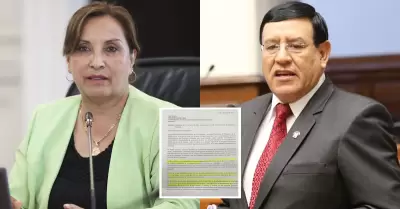 Dina Boluarte y Alejandro Soto rechazaron intromisin de la Corte IDH