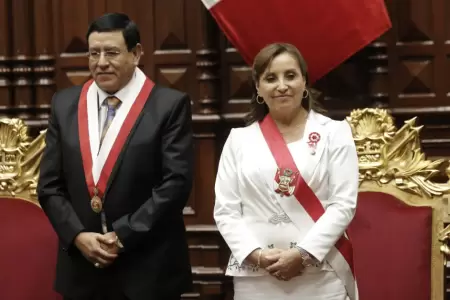 Dina Boluarte y Alejandro Soto rechazaron intromisin de la Corte IDH