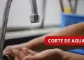 Corte de agua HOY sbado 26 de octubre: Conoce AQU el horario y distritos afectados