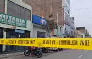 El Agustino: Terrible! Delincuentes armados asaltan banco y dejan gravemente herido a vigilante