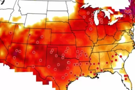 Estados Unidos pasa una grave crisis de calor con temperaturas extremas.