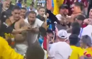 Lamentable! Darwin Nez se agarr a golpes con hinchas colombianos luego de la derrota de Uruguay por Copa Amrica