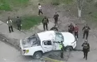 De pelcula! PNP frustra robo de camioneta en medio de balacera en la av. Canta Callao