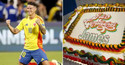 James Rodrguez celebr sus 33 aos