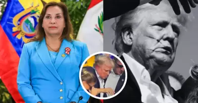 Gobierno de Dina Boluarte condena ataque contra Donald Trump