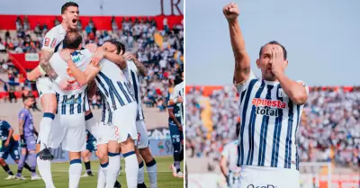 Hernn Barcos y su mensaje por triunfo de Alianza Lima.