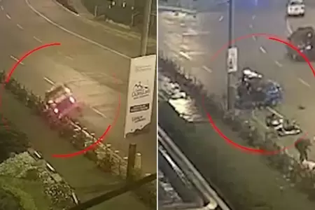 Hombre muere tras salir disparado por choque de mototaxi.