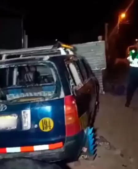 Accidente en Huancayo.